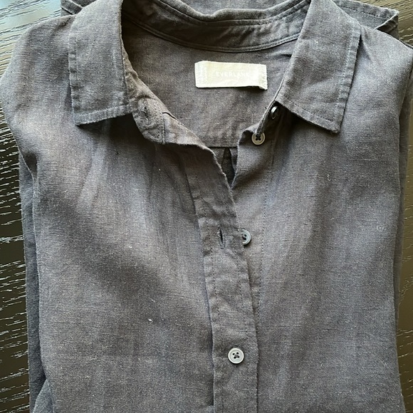 Everlane linen shirt, size 4 - Picture 2 of 5